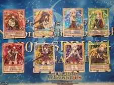 Lot de 8 Precious Memories High School DxD Asia Rias Himejima Koneko