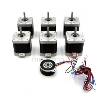 Voron 2.4 Trident Moons Motor Kit Set 6x Nema 17 MS17HD6P420I-04, 1x Nema 14 17