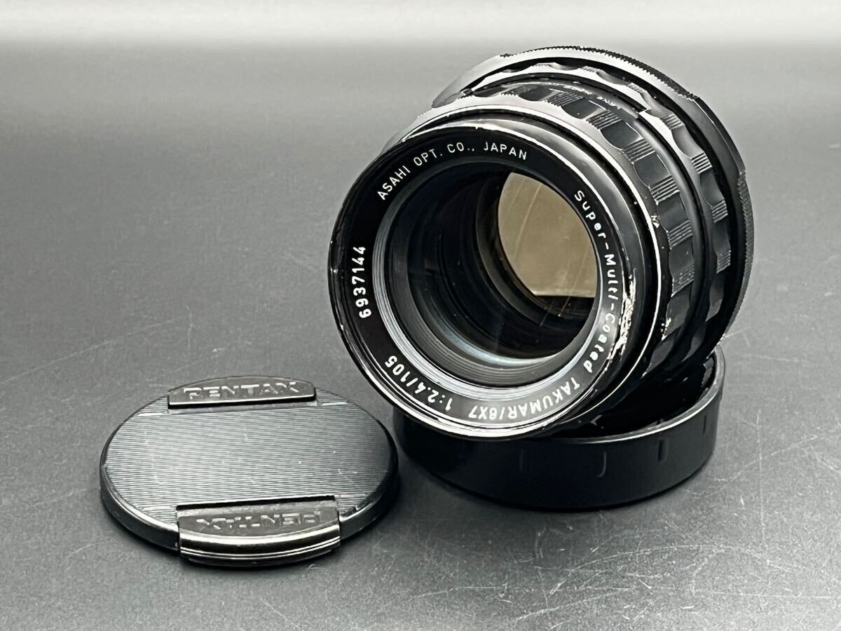 フィルムカメラ PENTAX TAKUMAR 6x7 1:2.4 105 NEAR MINT 】 PENTAX SMC Takumar 6x7 105mm F/2.4 For 6x7 67