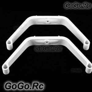 White Landing Skid For Trex T-Rex 450 Pro Helicopter RH45050-WH