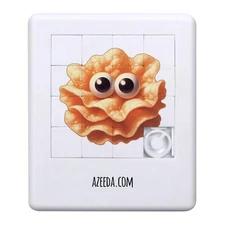 'Funny Face Poppadoms' Sliding Puzzle (PZ00041388)