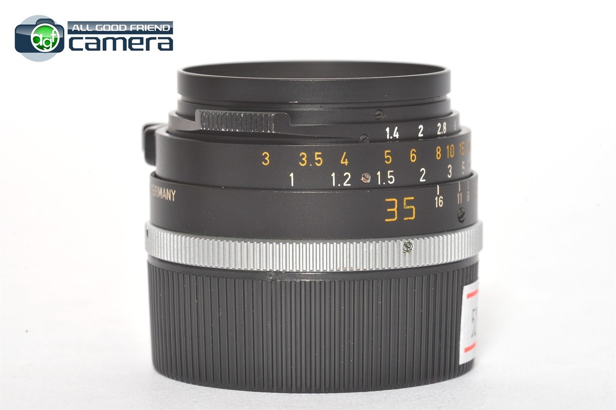 Leica Leitz Summilux-M 35mm F/1.4 Ver.2 Pre-ASPH. Lens Black