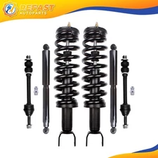 Front Struts Rear Shocks Absorbers w/ Sway Bars For 2006-2008 Dodge Ram 1500