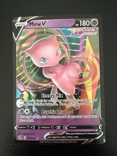 Pokemon TCG Fusion Strike Mew v 113/264 Ultra Rare Near Mint Condition