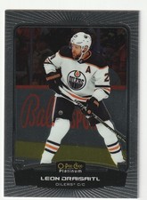 2022-23 OPC Leon Draisaitl Platinum Preview #PLD Edmonton Oilers Mint