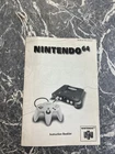 VINTAGE ORIGINAL NINTENDO 64 INSTRUCTION MANUAL RETRO GAME GAMING
