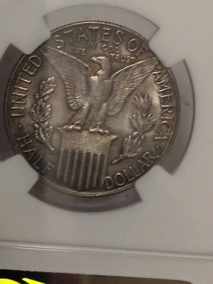 1915-S 50C Panama-Pacific Commemorative Half Dollar NGC MS-64 Toned (666 - Image 4 of 4