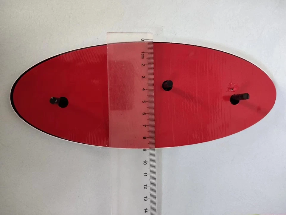 Ford 2004-2016 9 pulgadas para F150 F250 F350 logotipo delantero bandera de Estados Unidos insignia emblema ovalado Foto 4 de 4