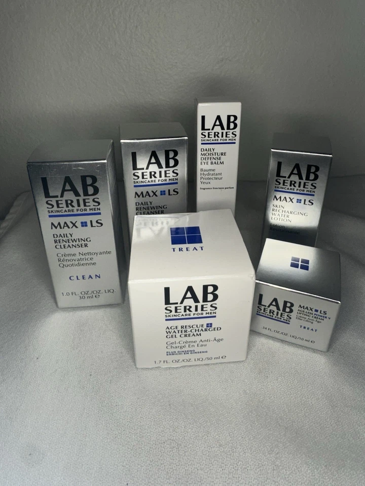 Lab Series Haul Men's Skincare Set Face Wash Anti-Age Mens Face Wash New In Box - Image 2 of 4