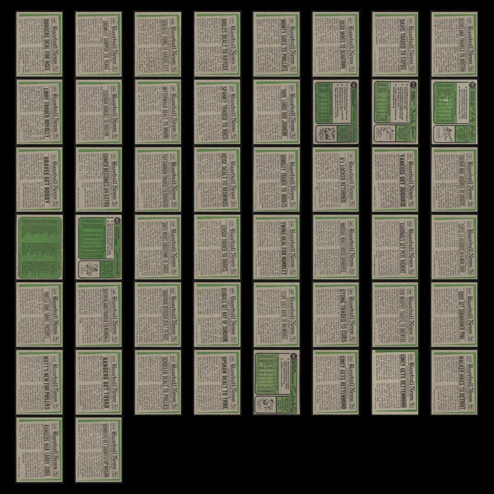 1974 Topps Lot 50 Vintage Baseball Cards VG MLB Set Bulk Dealer Collection - Image 2 of 4