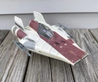 Vintage Hasbro 1997 PotF Star Wars A-Wing Fighter Toy Action Fleet Ship