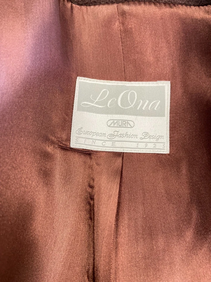 Abrigo clásico vintage años 80 de Mura | Lana, cachemir y angora | EU 44 Foto 2 de 4