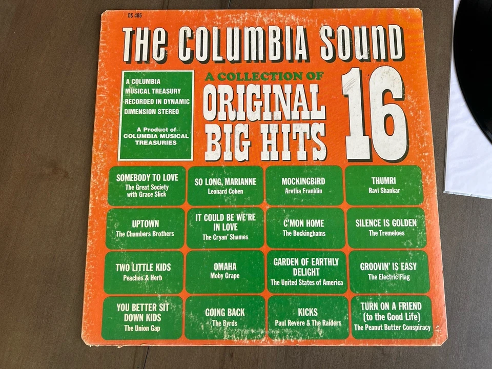 The Columbia Sound A Collection Of 16 Original Big Hits Vinyl LP DS 486 Album EX - Image 2 of 4