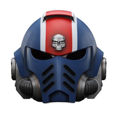 HIPLAY JOYTOY Ultramarines Lieutenant Titus' MKX Helmet 1/1 Scale Warhammer 40K