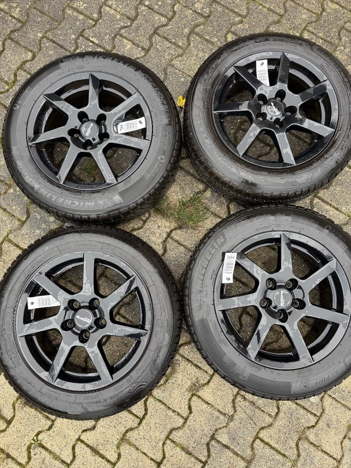 Audi A6, Q2, Skoda Octavia, Yeti,  VW T-Cross,  Seat Arona 205/60R16 Winterräder - Bild 2 von 4