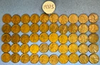 1937-S Lincoln Cent - Wheat Penny - San Francisco - Circulated Roll