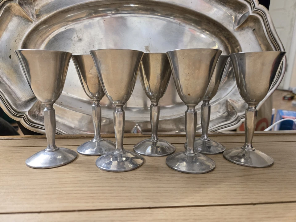 🔥 Plator Raimond Silverstone DE COLECCIÓN 6 copas de plata hechas en Italia y 1 España Foto 4 de 4