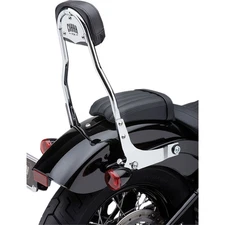 Cobra Backrest Kit - 14" - Chrome - FXLR 602-2009
