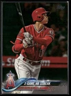 2018 Topps Shohei Ohtani Update Series Season Highlights #us189 (RC)