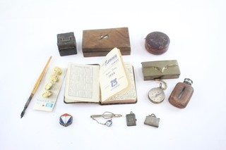 Desk Vintage Antique Naval Collection Inc WW2 Diary