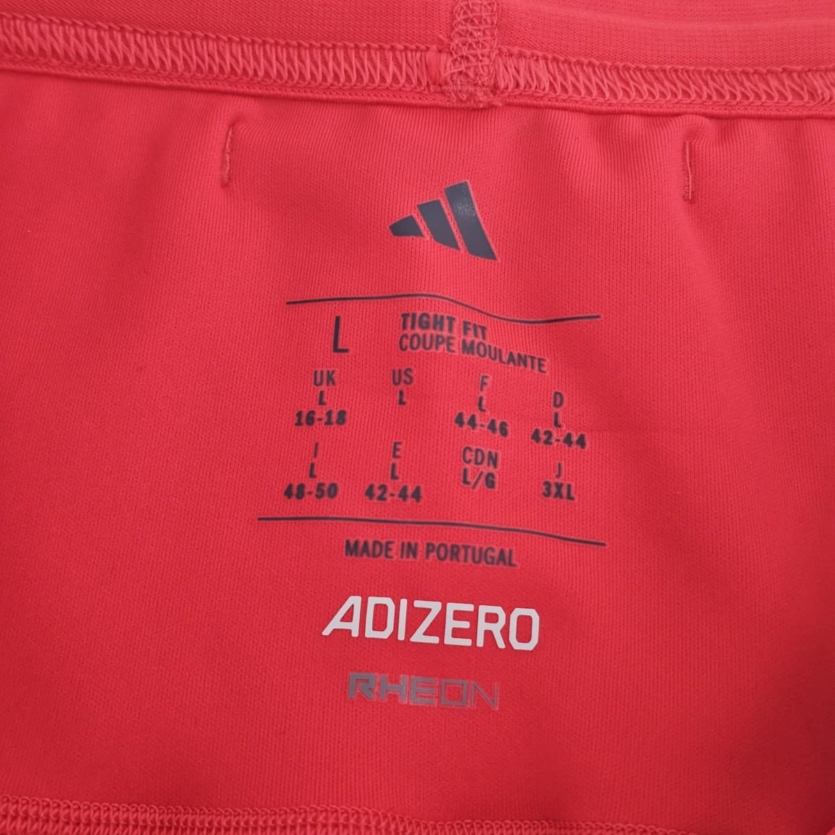 Adidas Adizero Control RHEON Short Tights Running Womens LARGE L