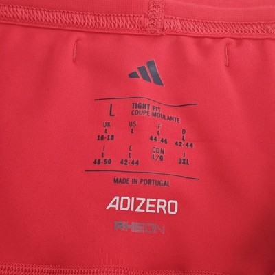 Adidas Adizero Control RHEON Short Tights Running Womens LARGE L