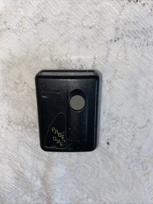 Motorola page one pager vintage