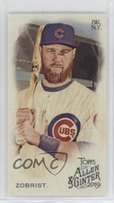 2019 Topps Allen & Ginter Mini No Number /50 Ben Zobrist #270 0s3