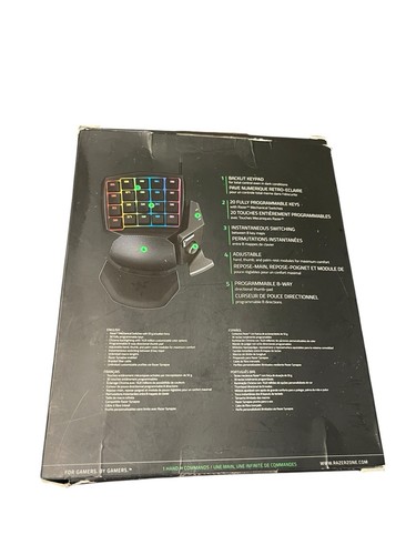 Razer Orbweaver Chroma Left-Hand Mechanical Gaming Keypad used Pre-Owned - Afbeelding 3 van 12