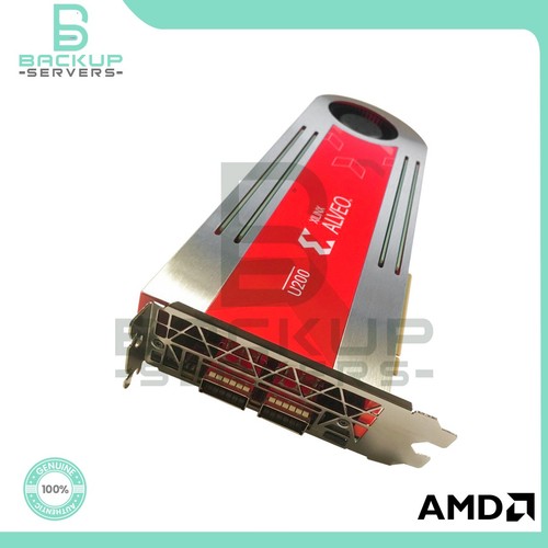 A-U200-A64G-PQ-G AMD XILINX Alveo U200 64GB Gen3x16 2xQSFP28 DC Accelerator Card - Afbeelding 2 van 3