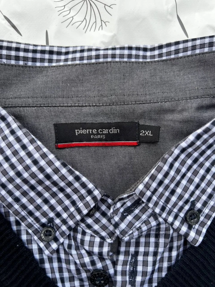 Suéter Pullover Pierre Cardin Paris Cuello Redondo Jersey Talla L Foto 3 de 3