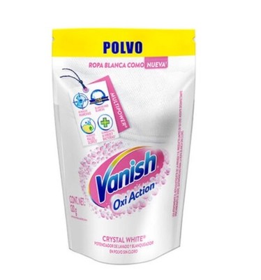 Vanish Oxi Action Crystal White Powder Stain Remover 120g Laundry Whitener