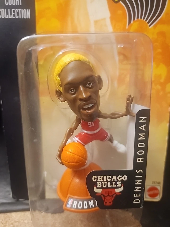 1998 Mattel NBA Jams Dennis Rodman Chicago Bulls Court Collection - Image 2 of 4