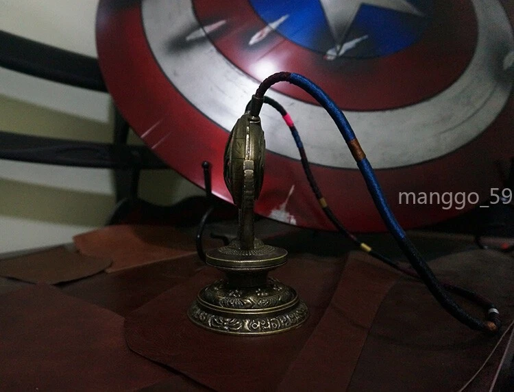 Doctor Strange 1:1 Eye Of Agamotto With Stand Full Metal Led Light New In Stock - Image 4 of 4