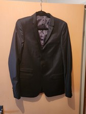 Pointes & Coutures Veste Costume homme noir taille M laine/polyamide