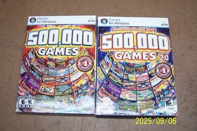 500,000 Games Volume 1 & 500,000 Games Volume  2