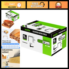 Carton Closing Staples 16 Gauge 1-3/8" Wide Crown Copper-Coated for Box Stapler