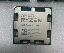 AMD Ryzen 7 7700X R7 7700X AM5 CPU Processor 4.5 GHz 8-Core 16-Thread 32MB 105W