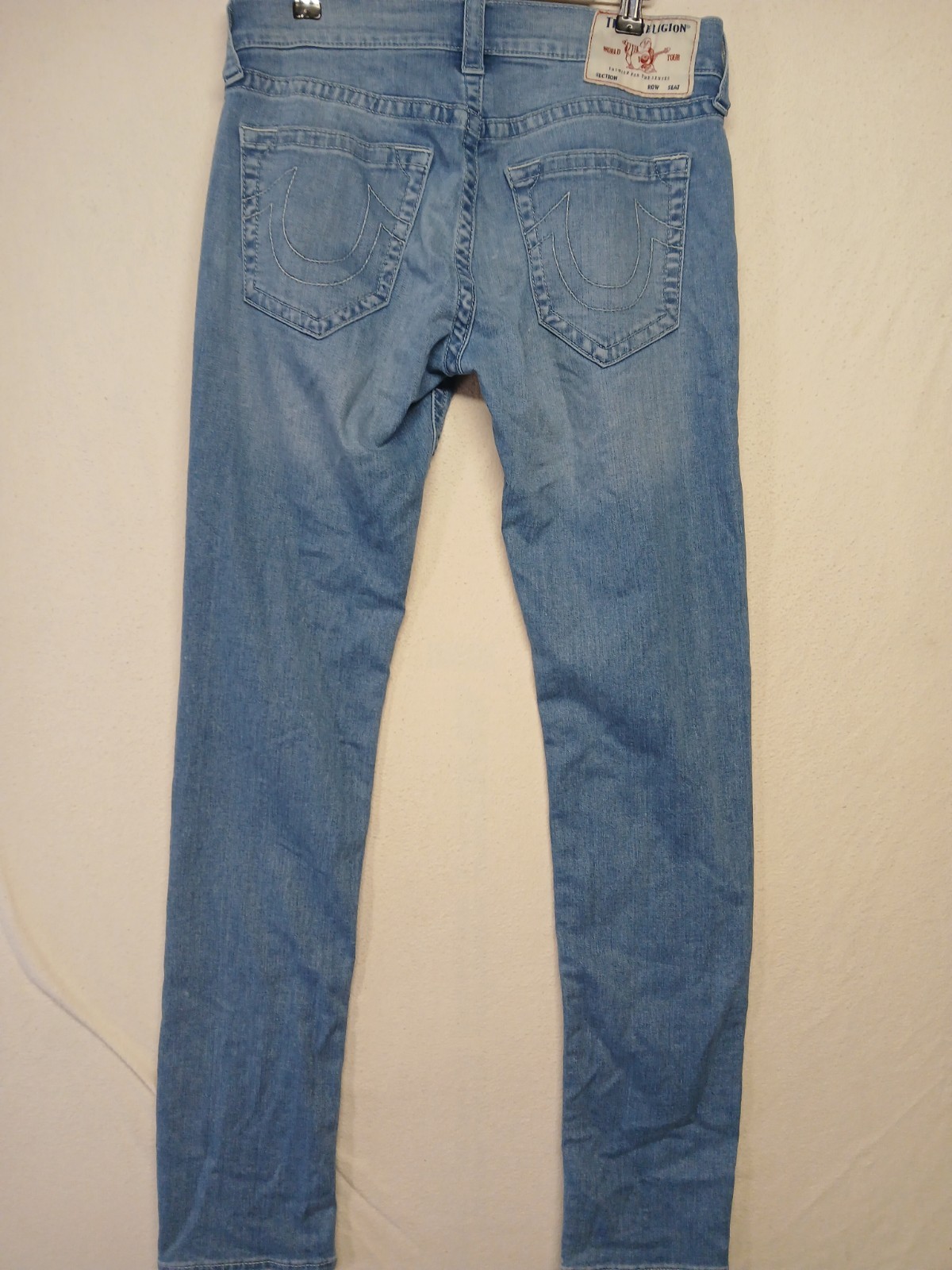 True Religion Jeans Size 30 Rocco Skinny Grunge  thumbnail 3