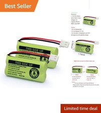 Replacement 400mAh Batteries for Multiple VTech  AT T Cordless Models - 2 Pack