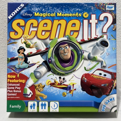 2010 Scene It? Disney Magical Moments Game by Mattel Complete Great Condition