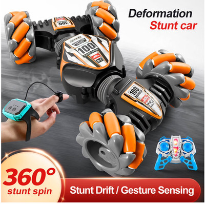 NEW Gesture Sensing RC Twist Stunt Car Toy w/ Remote Control Free US Shipping