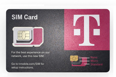 T-Mobile 3-in-1 SIM Card Kit (Nano Micro Standard) LTE/5G New