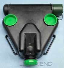 Safety Tech PAPR Single Speed Blower C420 Micronel Rechargeable Green Cap