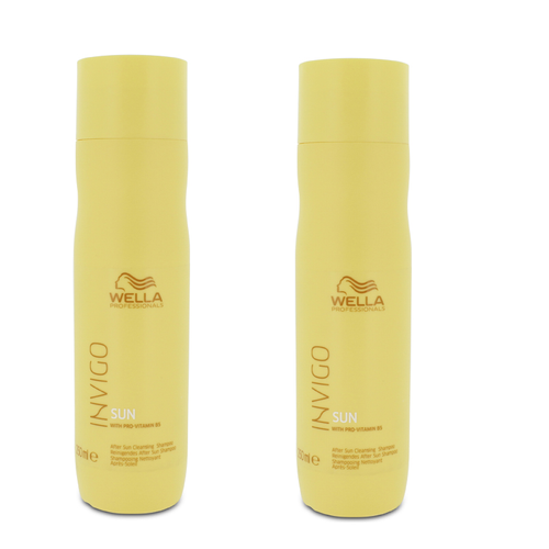 Wella Shampoo Invigo Sun After Sun Cleansing 2x Bottles 250ml Each - Picture 1 of 3