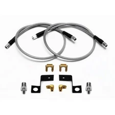 Wilwood Flexline Kit 30 inch -3 M10-1.0 IF 1/8 NPT 90 Degree 220-14112