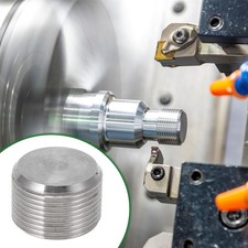 Pipe Fittings M24x1.5 Hexagon Socket Plug With External Thread 11/16" Length 1Pc