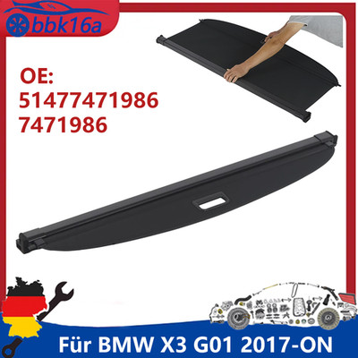 Kofferraumabdeckung Laderaumabdeckung for BMW X3 G01 2017-2024 51477471986 Neu