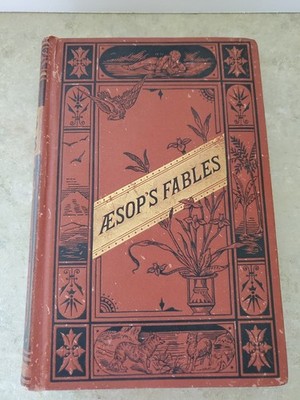 Aesop s Fables illustrated GEORGE ROUTLEDGE AND SONS antique book