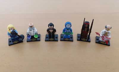 LEGO Minifiguren aus dem DC Universum The Lego Batman Movie